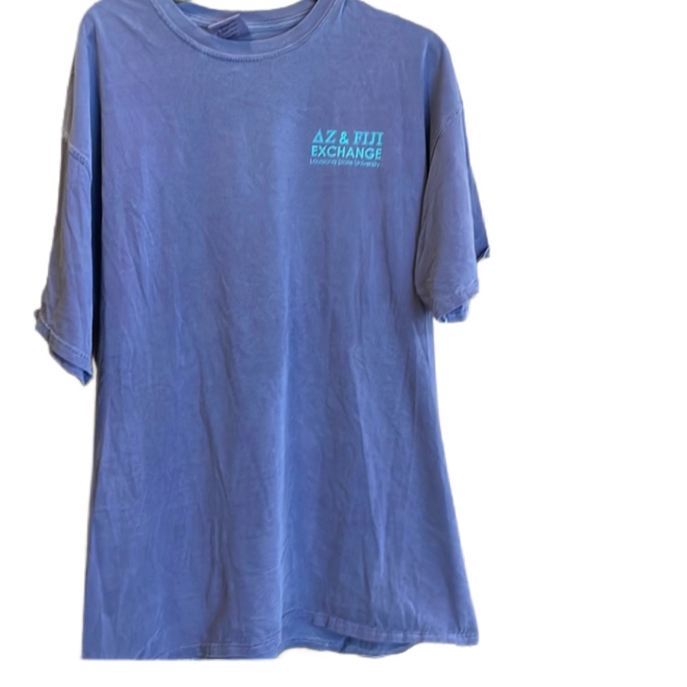 Comfort colors delta zeta and Fiji 2013 exchange size xl LSU